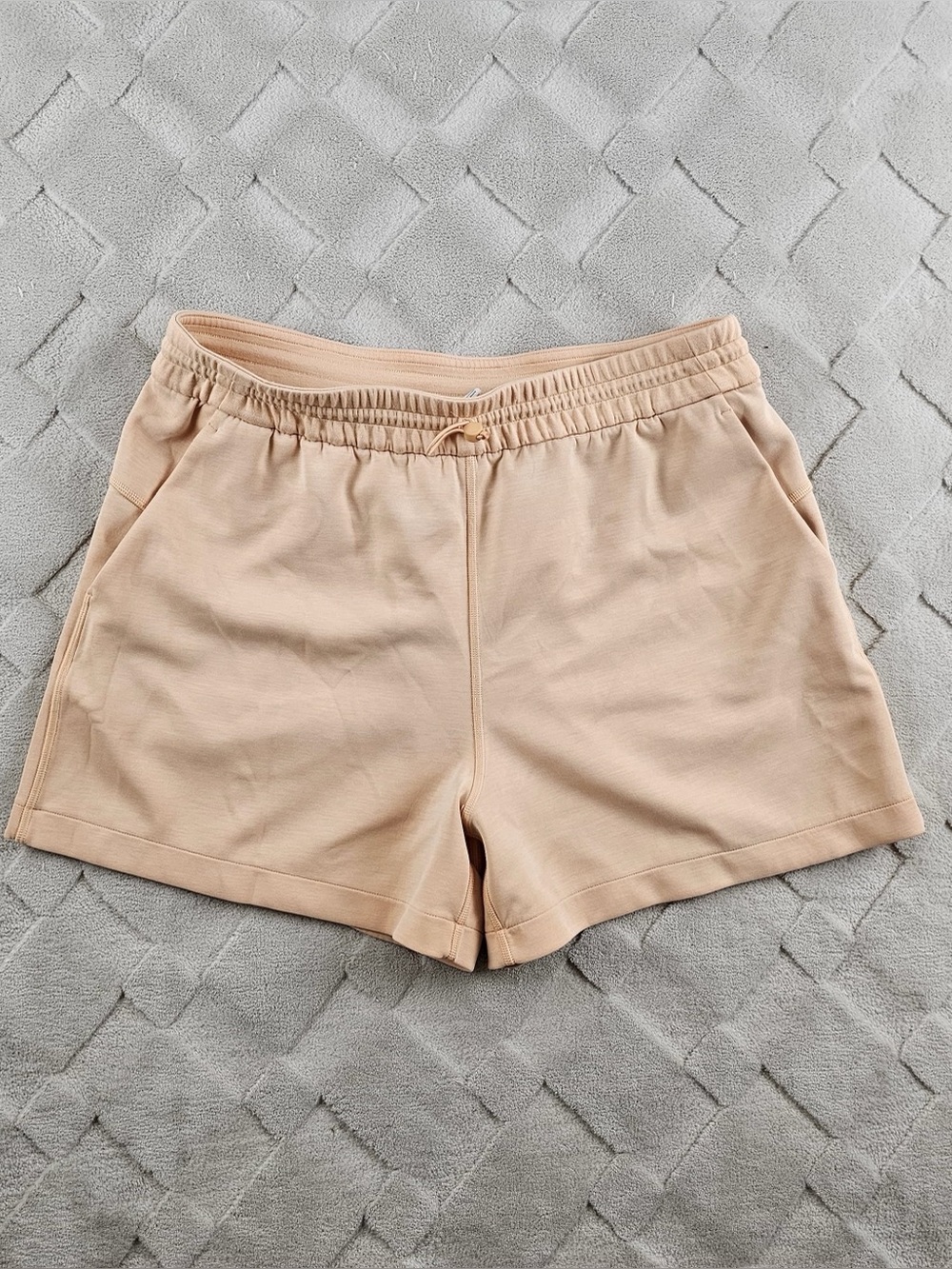 lululemon athletica Peach-Beige Lounge Shorts